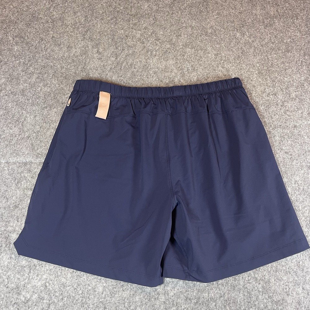 Fabletics Shorts Mens L The One Navy Blue 7" Lined Athletic Workout Gym - Picture 5 of 8